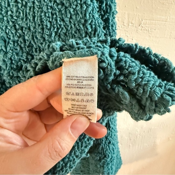 Free People Sand Dunes Pullover Sweater Green Size Large - Picture 5 of 10